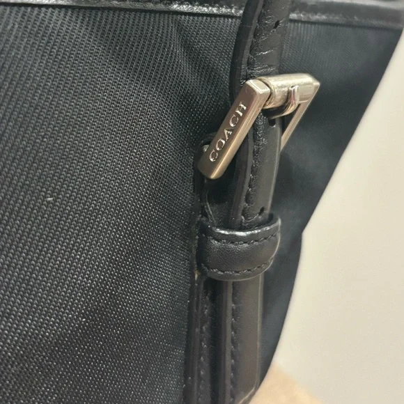 Coach Nylon Black Mini Tote Bag - Picture 14 of 14